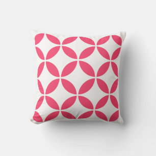 Coussin Abstrait géométrique - Sweet Fuchsia !
