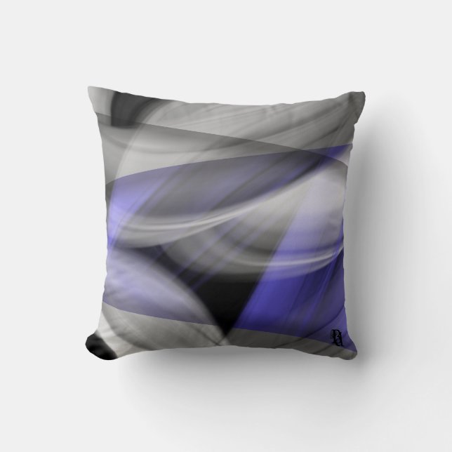 Coussin Abstrait intérieur Trend Lavender Violet (Recto)