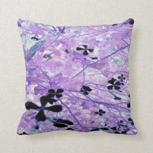 Coussin Abstrait Lavande