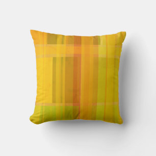 Coussin Abstrait moderne   Couleurs d'agrumes colorées