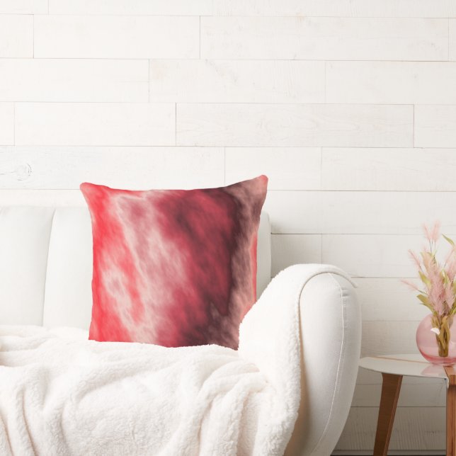 Coussin Abstrait rouge (Canapé)