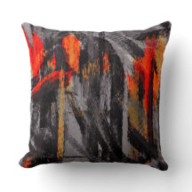 Abstrait rouge orange gris