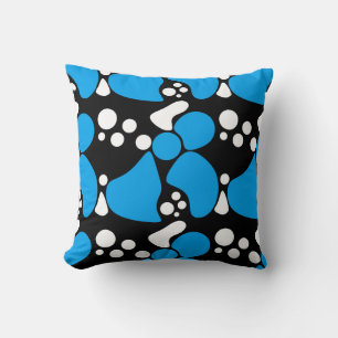 Coussin Abstrait sans couture moder imprimer lumineux amus