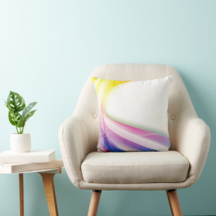 Coussin Abstrait Swirl 1
