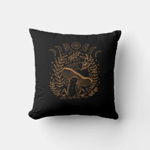 Coussin Academia Goblincore Cottagecore Esthétique Sorcièr