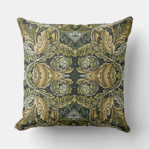 Coussin Acanthus Vintage Floral Pattern par William Morris