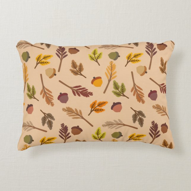 Coussin accent automne (Devant)