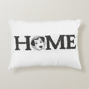 Coussin Accent Chien Maison