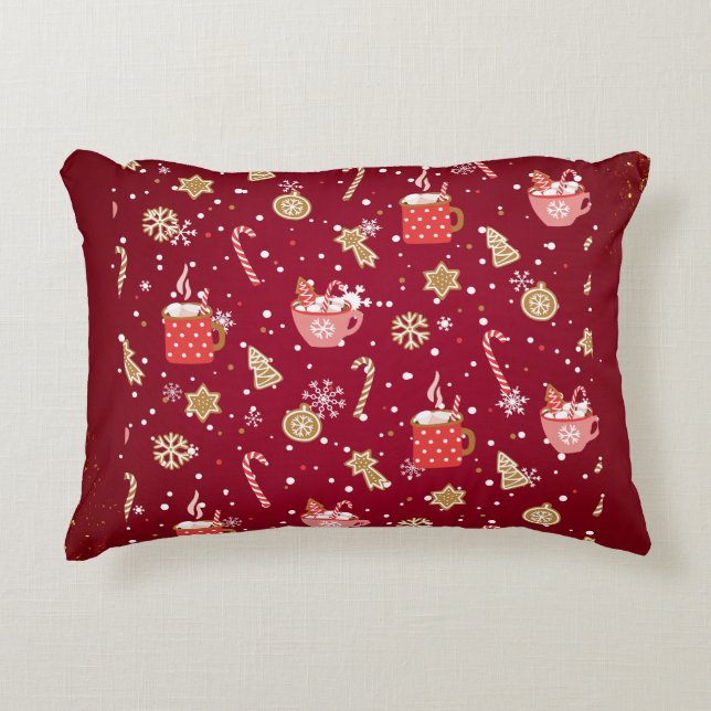 Coussin accent de Noël/coussin (Devant)