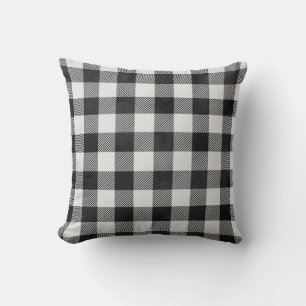 Coussin Accent de tradition à carreaux de Buffalo