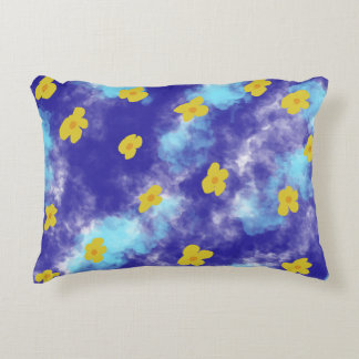 Coussin Accent Fleurs Jaunes
