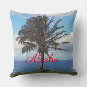 COUSSIN ACCENT /PALMIER, OCÉAN, ALOHA