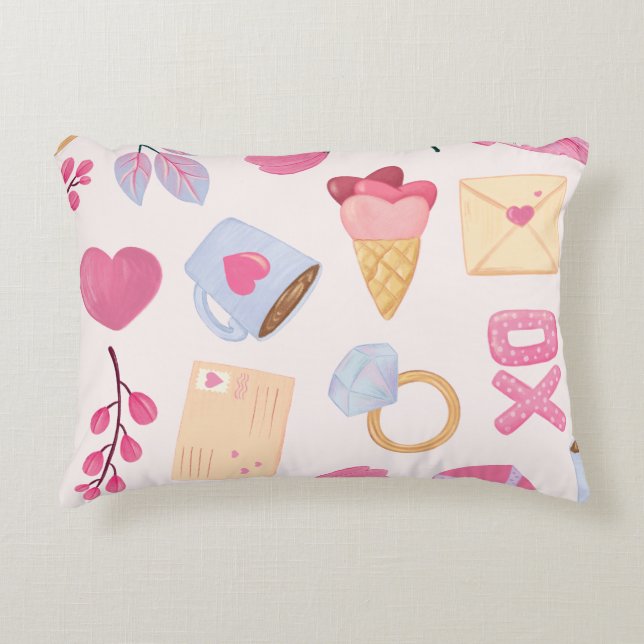 Coussin Accent romantique (Devant)