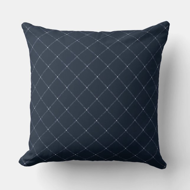 Coussin Accentuation des diamants de minuit (Recto)