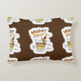 COUSSIN ACCENTUÉ - ART WHISKEY SOUR avec REÇETTE