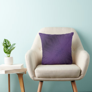 Coussin Acceptation   Motif Boho violet écectique