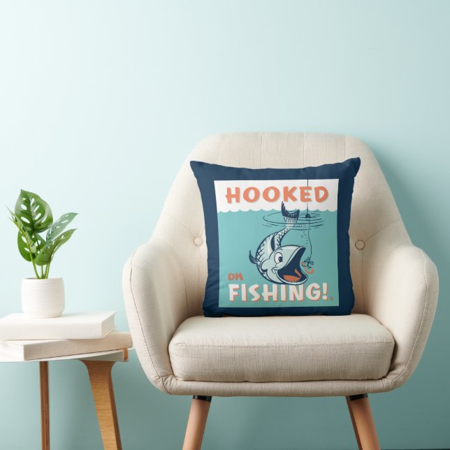 Coussin Accompagné sur la pêche (Chaise)