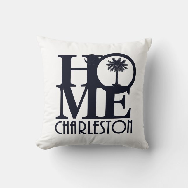 Coussin ACCUEIL Charleston SC (Recto)