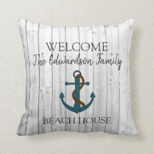 Accueil nautique d'ancre à la maison de plage de