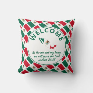 Coussin Accueil personnalisé MEXICO