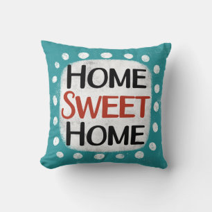 Coussin Accueil Sweet Home Jeu d'oreiller