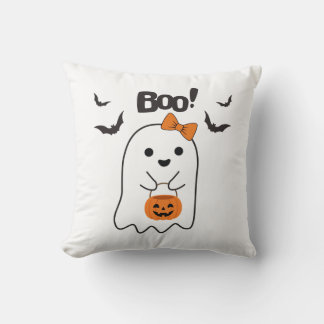 Coussin Achats de Halloween Boo