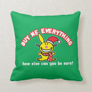 Coussin Achetez-moi tout