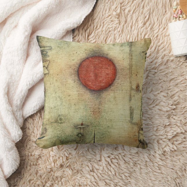 Coussin Ad Marginem par Paul Klee, Art Abstrait (Couverture)