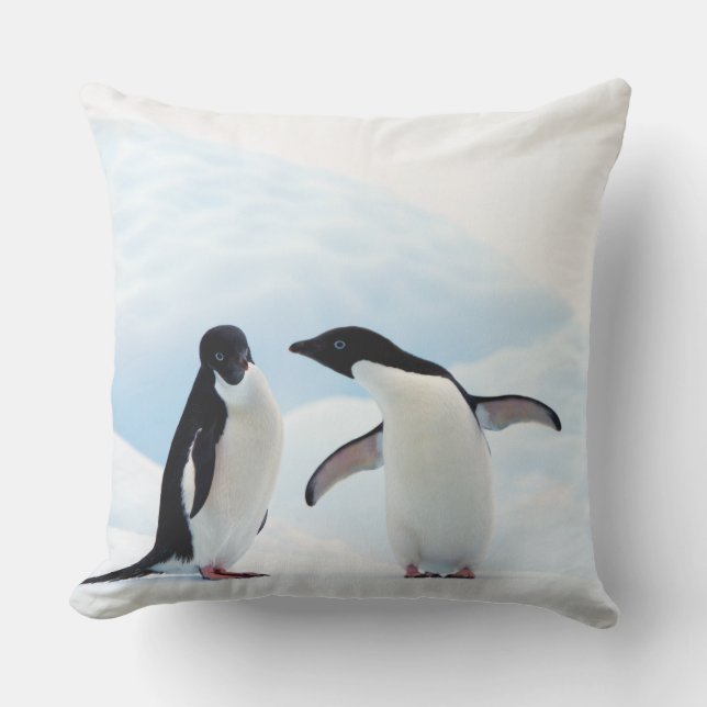 Coussin Adelie Penguins (Recto)