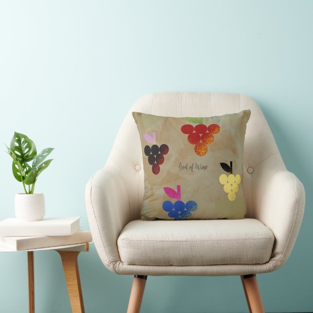 Coussin Adonis Dieu du vin (Chaise)