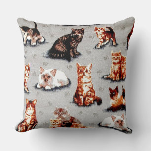 Coussin Adopter Un Chat D'Abri Pour Animaux