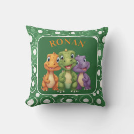 Coussin Adorable Baby Dinosaur's Party