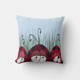 Coussin adorable Ladybugs