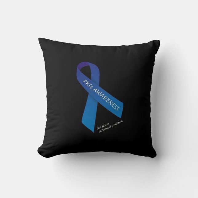 Coussin adulte de ruban de PKU (Recto)