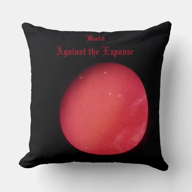 Coussin Adversité du courage (Recto)