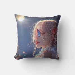 Coussin Aesthetic / Dark Fantasy Girl