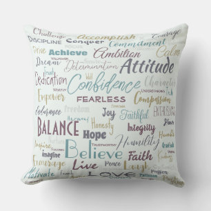 Coussin Affirmation