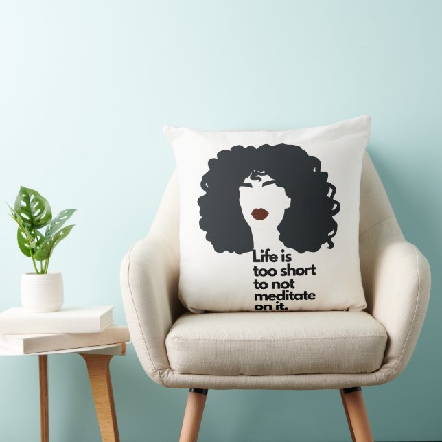 Coussin Affirmations positives (Chaise)