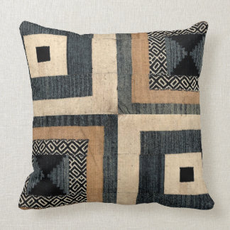 Coussin africain antique III de carré d'impression