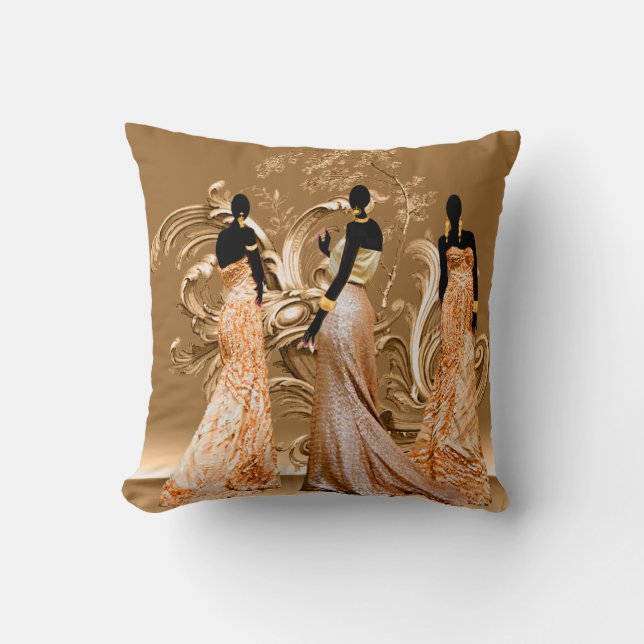 Coussin African Garden Party (Recto)