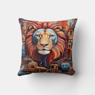 Coussin "Afrofuturisme : Rêves dynamiques du patrimoine"