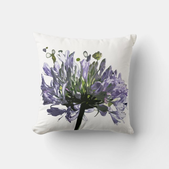 Coussin Agapanthus (Recto)