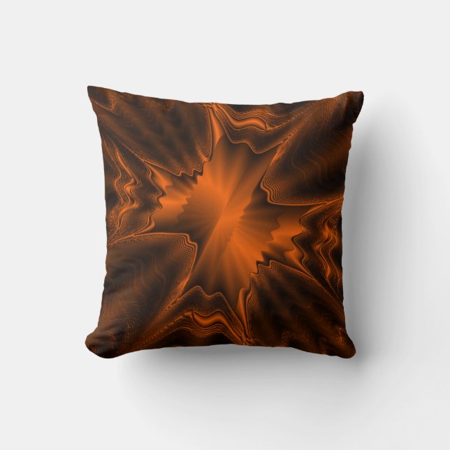 Coussin Agate Rouille (Recto)
