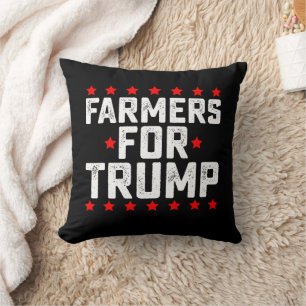 Coussin Agriculteurs pour l'élection présidentielle Trump