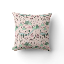 Agritourisme scandinave Motif rose