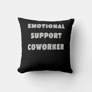 Coussin Aide émotionnelle Coworker Chill Meme
