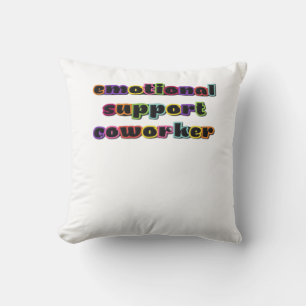 Coussin Aide émotionnelle Coworker Work Office Classique