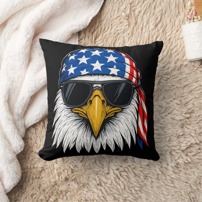 Coussin Aigle patriotique (Couverture)