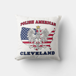 Coussin Aigle polonaise Cleveland Ohio