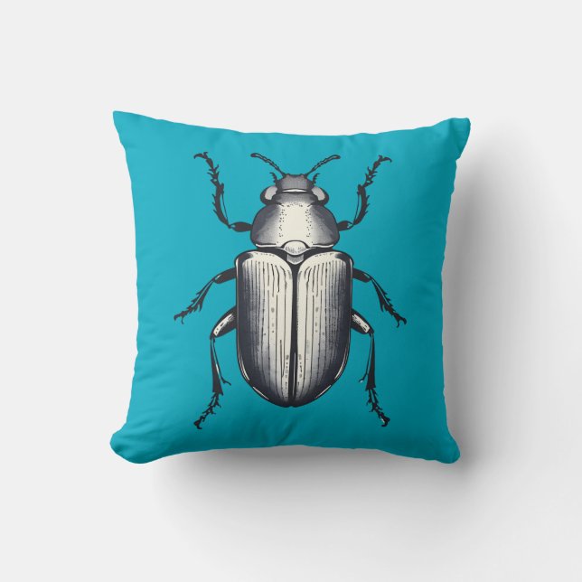 Coussin Aiguilles avec initiales (Recto)
